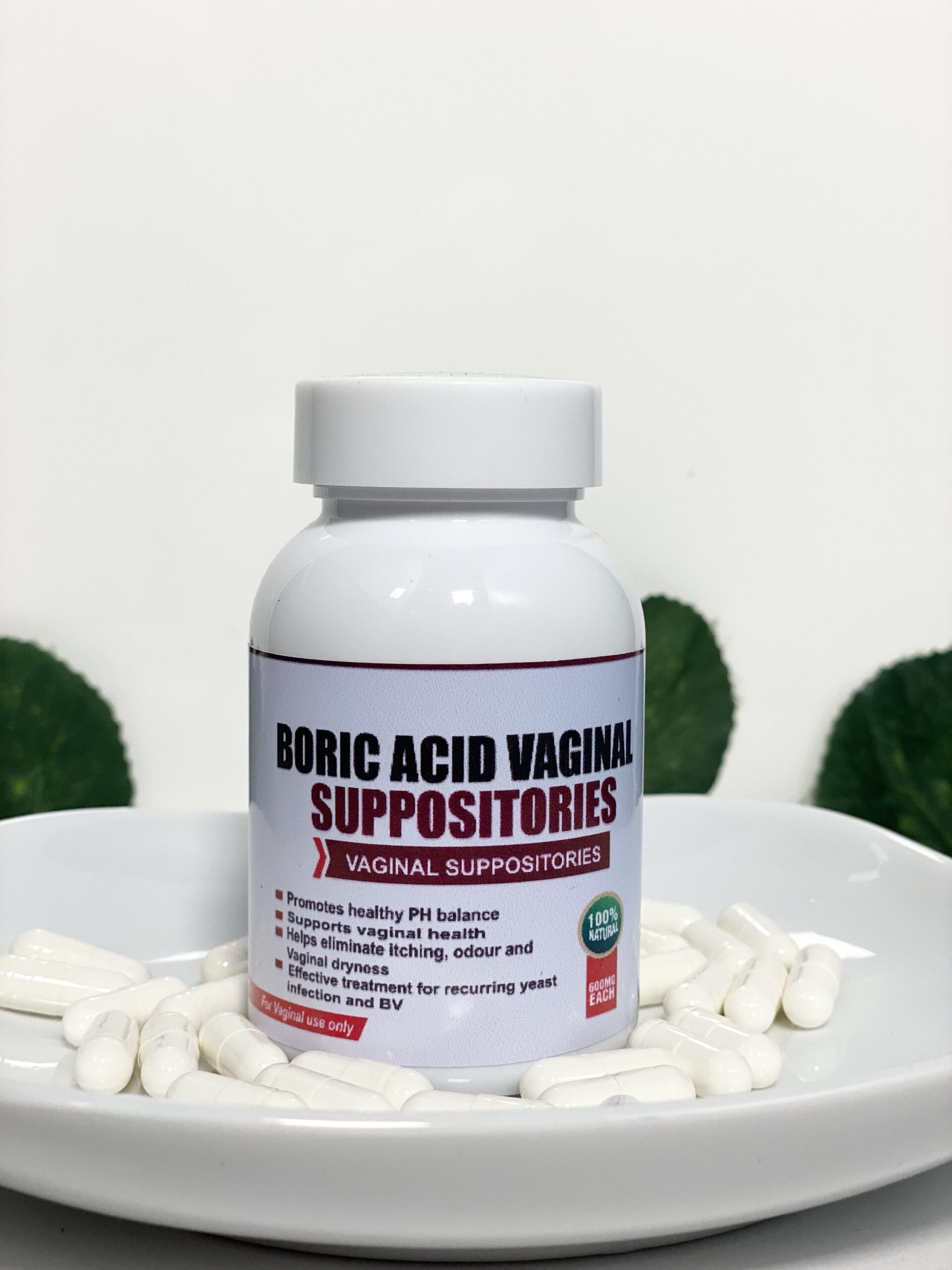 BORIC ACID VAGINAL SUPPOSITORIES